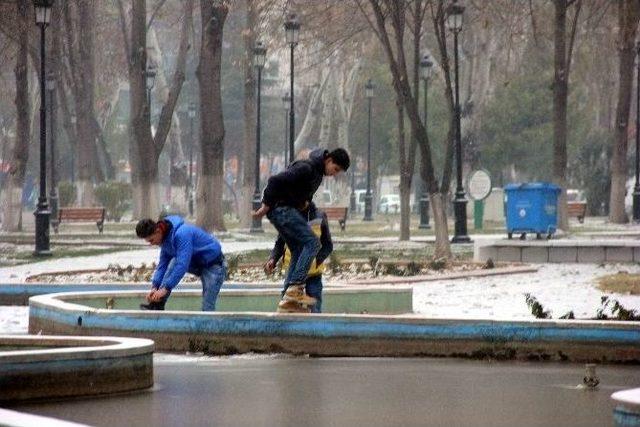 Gaziantep’te Sibirya Soğuğu