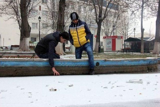 Gaziantep’te Sibirya Soğuğu