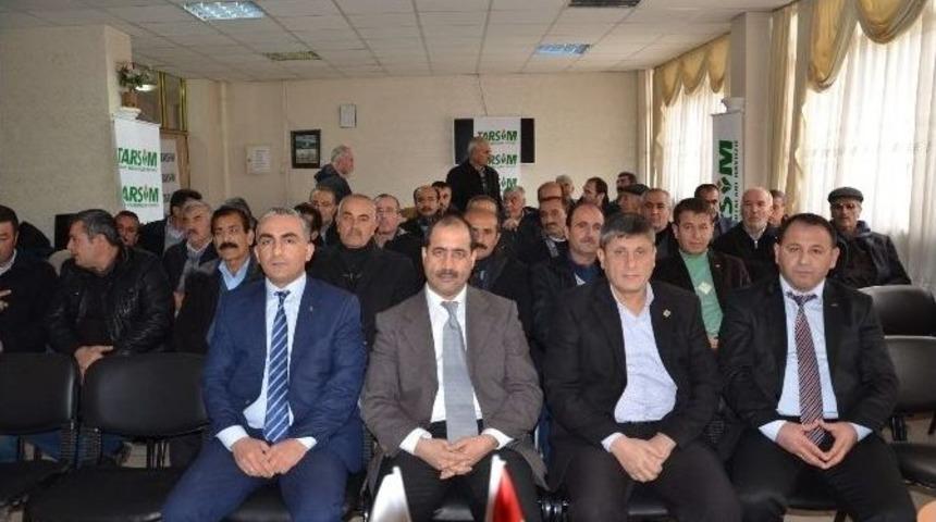 Tarsim, Darende&rsquo;de &Ccedil;ift&ccedil;ileri Bilgilendirdi