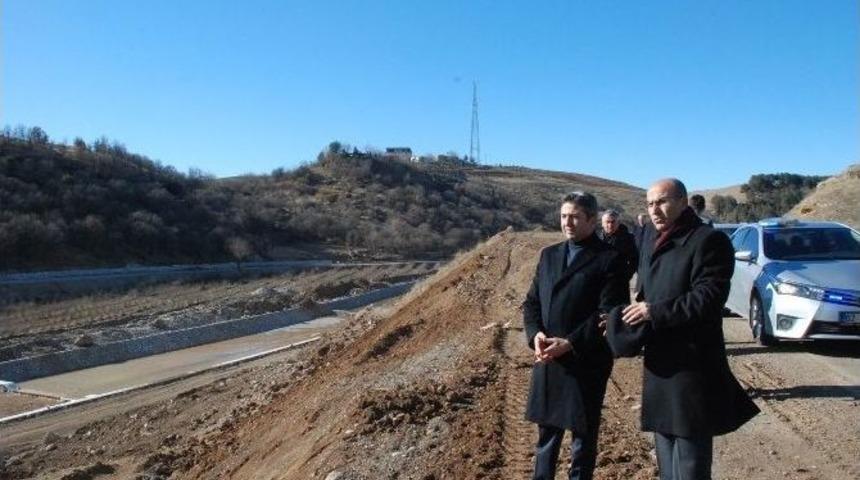 Vali Demirtaş, Milletvekilleri İle Birlikte Beşpınar&rsquo;da İncelemelerde Bulundu
