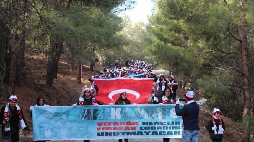 Burdur Gen&ccedil;liği, Sarıkamış Şehitleri İ&ccedil;in Y&uuml;r&uuml;d&uuml;