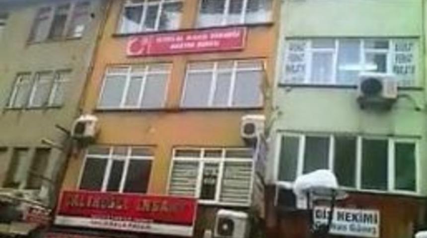 Kar K&uuml;tlesi &Ccedil;atıdan B&ouml;yle D&uuml;şt&uuml;