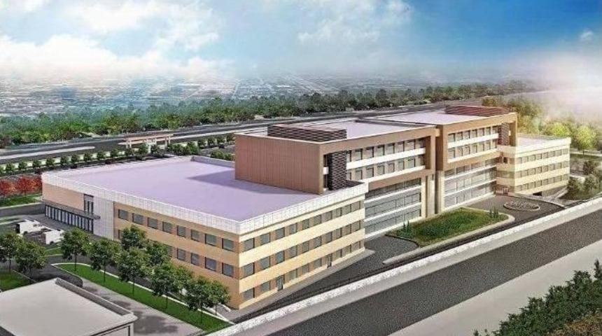 Burhaniye Devlet Hastanesi İnşaatında Yer Teslimi Yapıldı