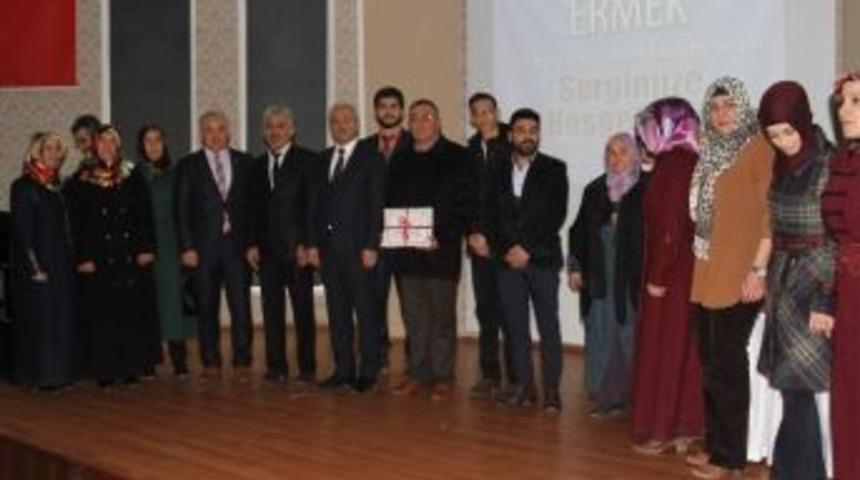 El İşi G&ouml;z Nuru &Uuml;r&uuml;nler Sergilendi