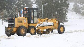 Büyükşehir Belediyesi Karla Mücadele Ediyor