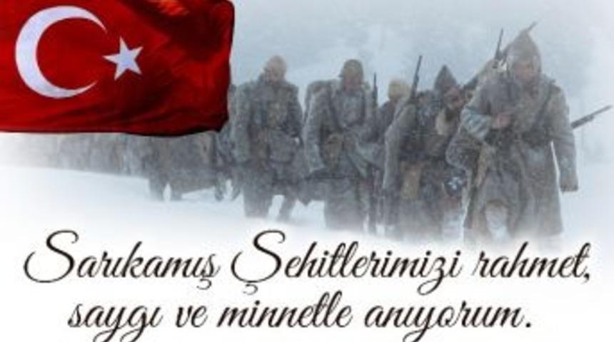 Başkan Bakıcı&rsquo;nın Sarıkamış Şehitlerini Anma Mesajı