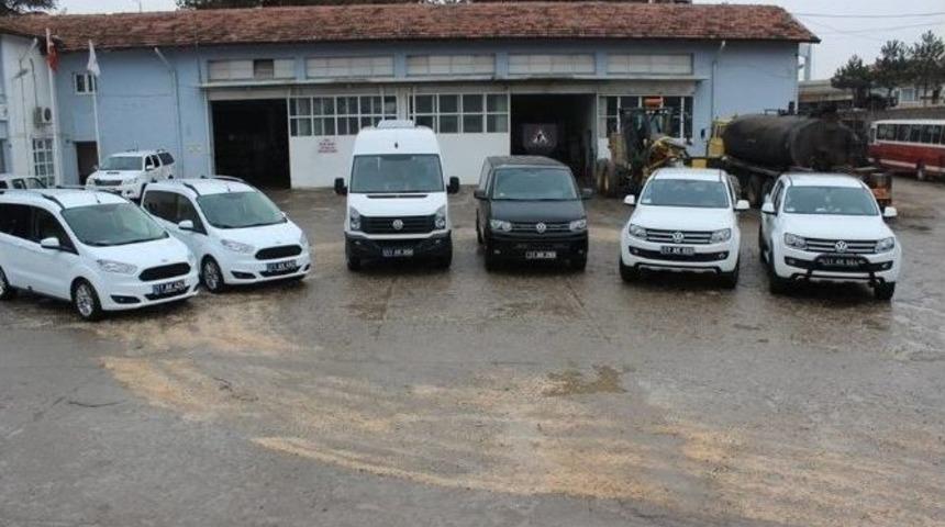 İl &Ouml;zel İdaresi Ara&ccedil; Filosuna 6 Yeni Ara&ccedil;