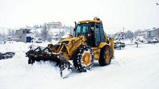İscehisar Güne Karla Uyandı