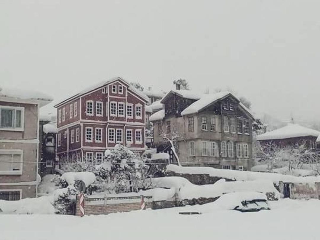 İnebolu&rsquo;dan Kartpostallık Kar Manzaraları