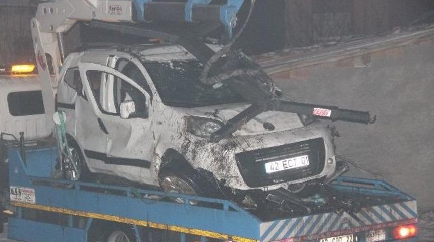 Konya&rsquo;da Trafik Kazası: 1 &Ouml;l&uuml;