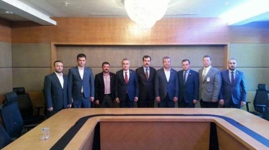 Aydın T&uuml;msiad, Yeni Vekilleri Meclis&rsquo;te Ziyaret Etti