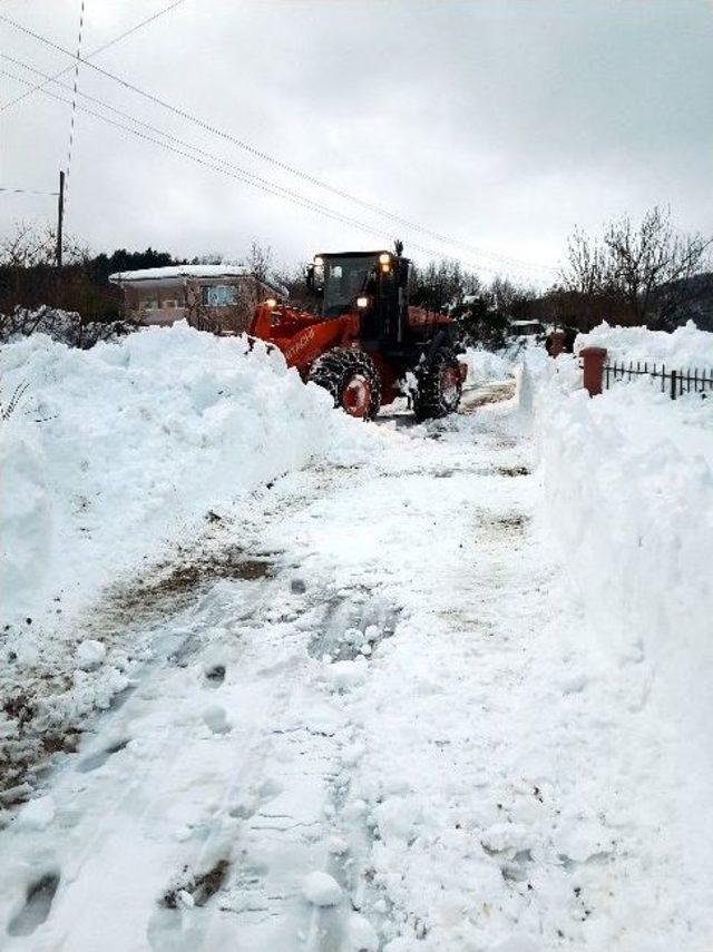 Bozkurt İlçesinde Köy Yollarının Yarısı Ulaşıma Açıldı