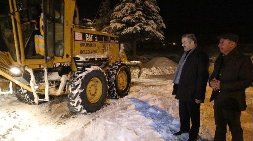 B&uuml;y&uuml;kşehir&rsquo;de Kar Teyakkuzu