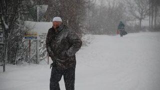 Tokat’ta Kar Yağışı