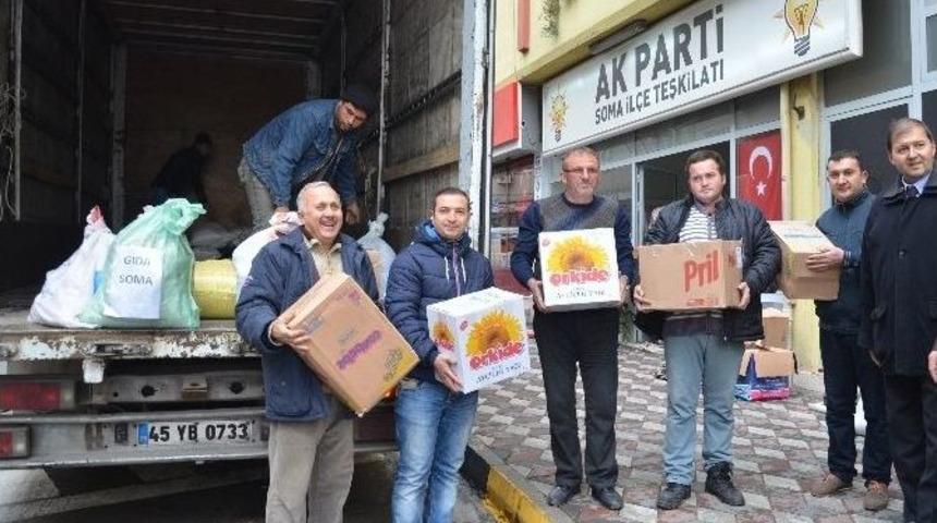 Soma&rsquo;dan Bayır-bucak&rsquo;taki T&uuml;rkmenlere Yardım