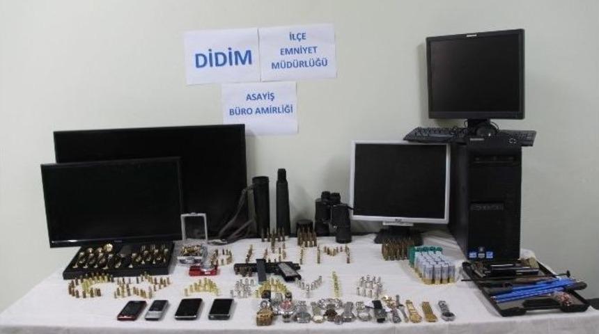 Didim&rsquo;de Polisten Ka&ccedil;maya &Ccedil;alışan Hırsızlık Ş&uuml;phelileri Yakalandı