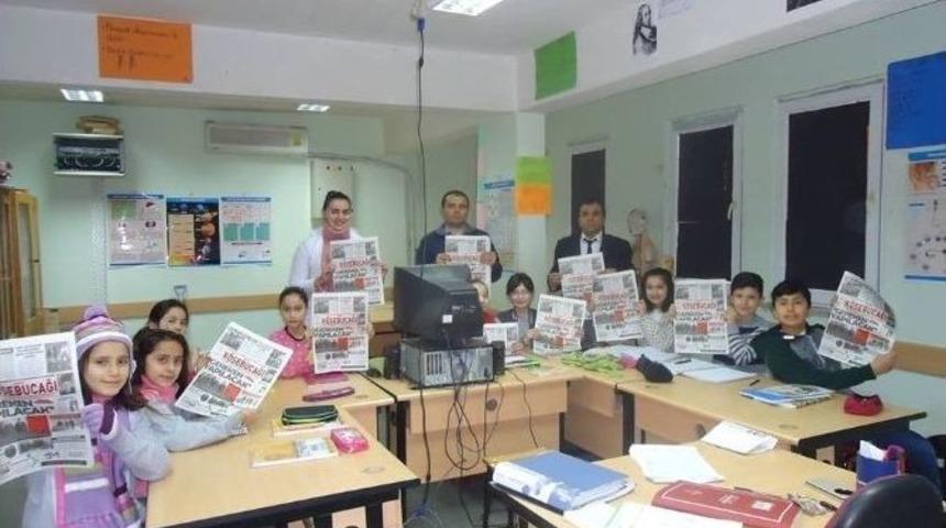 &Ouml;ğrenciler Gazetelerinin 4. Sayılarını &Ccedil;ıkardı