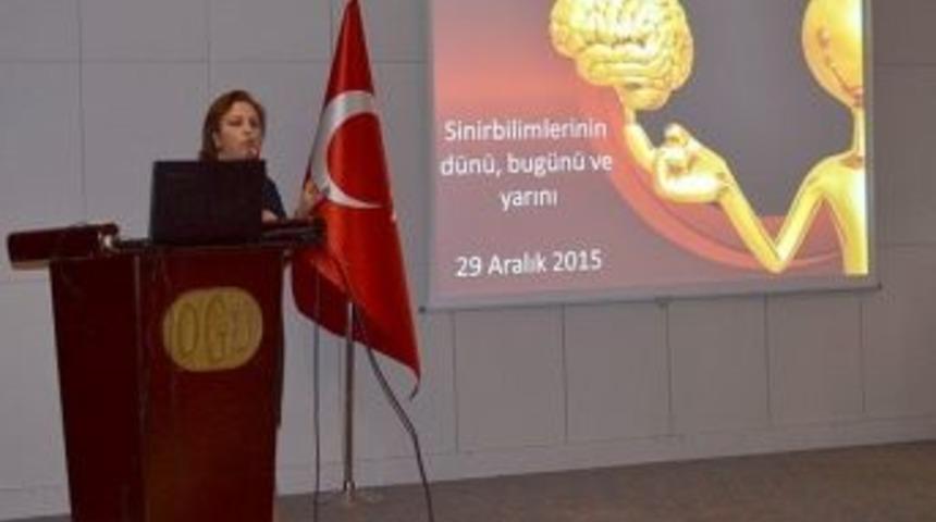 Esog&uuml; Tıp &Ouml;ğrencilerine Sinirbilim Konferansı