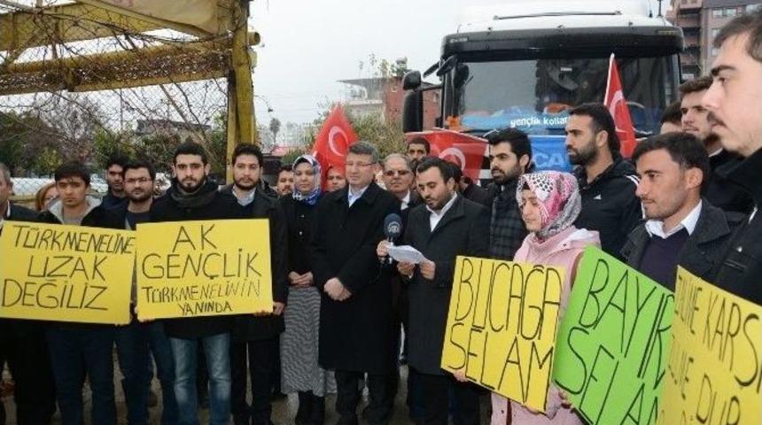 Ak Gençlik’ten Bayırbucak Türkmenlerine Un Yardımı