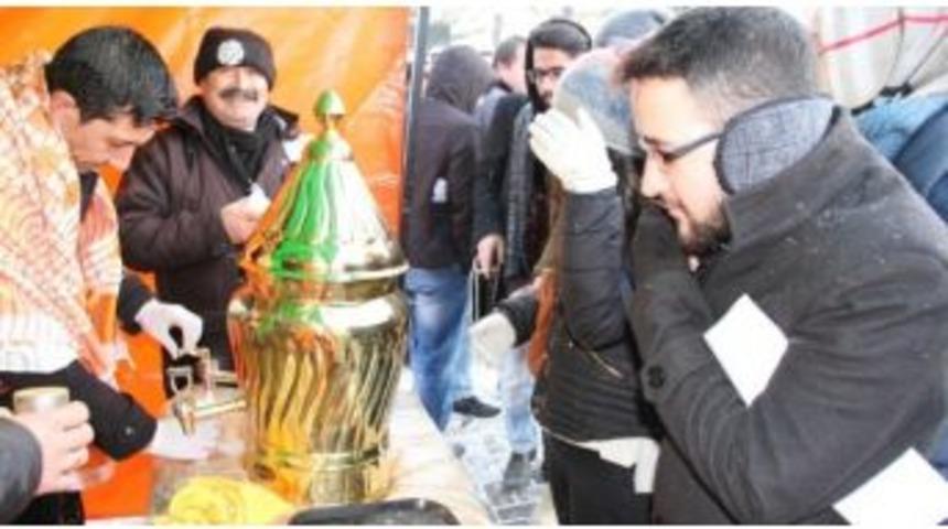 Öğrencilere Salep İkramı