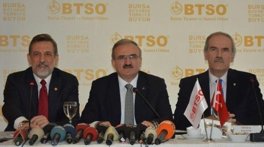 Btso Yönetim Kurulu Başkanı İbrahim Burkay: