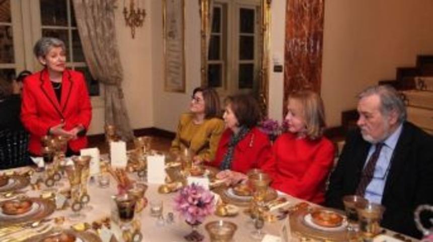 Unesco Genel Dir&ouml;kt&ouml;r&uuml; Bokova&rsquo;dan Şahin&rsquo;e Tebrik Mektubu