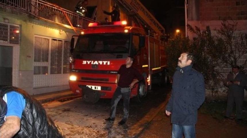 Sındırgı&rsquo;da Korkutan Yangın