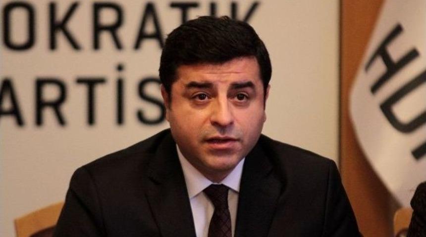 Hdp Eş Genel Başkanı Selahattin Demirtaş: