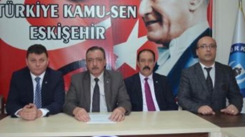T&uuml;rk B&uuml;ro Sen Eskişehir Şube Başkanı Zafer G&uuml;ney:
