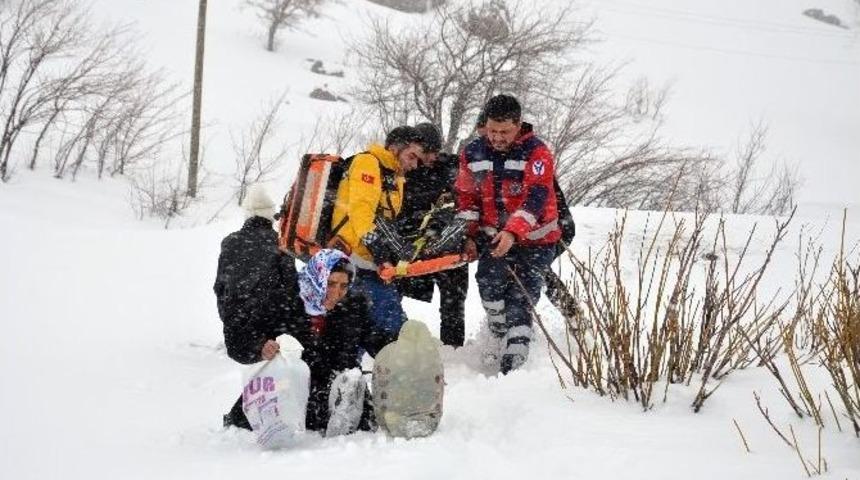 Hakkari&rsquo;de Zorlu Kurtarma Operasyonu