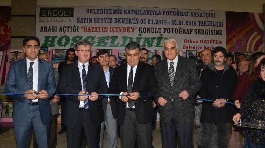 Ereğli&rsquo;de &ldquo;hayatın İ&ccedil;inden&rdquo; İsimli Fotoğraf Sergisi