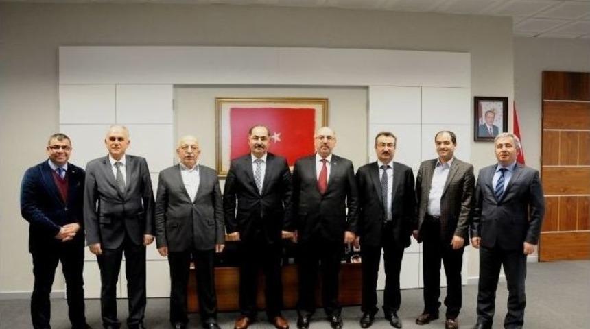 İstanbul &Uuml;niversitesi&rsquo;nden Nk&uuml; Rekt&ouml;r&uuml; Şimşek&rsquo;e Ziyaret