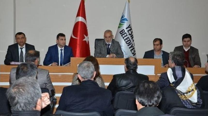 Yeşilyurt Belediye Meclisi Yılın İlk Toplantısını Yaptı