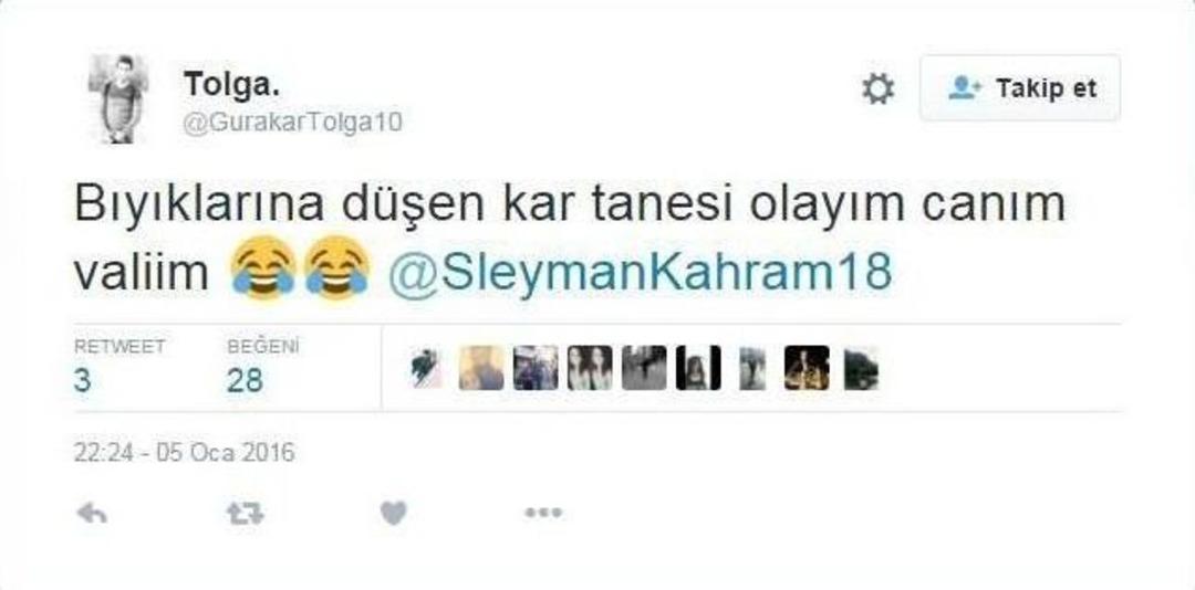 &Ouml;ğrenciler Okullarını Tatil Eden Vali Kahraman&rsquo;a Twitter Hesabından &Ouml;vg&uuml; Yağdırdı