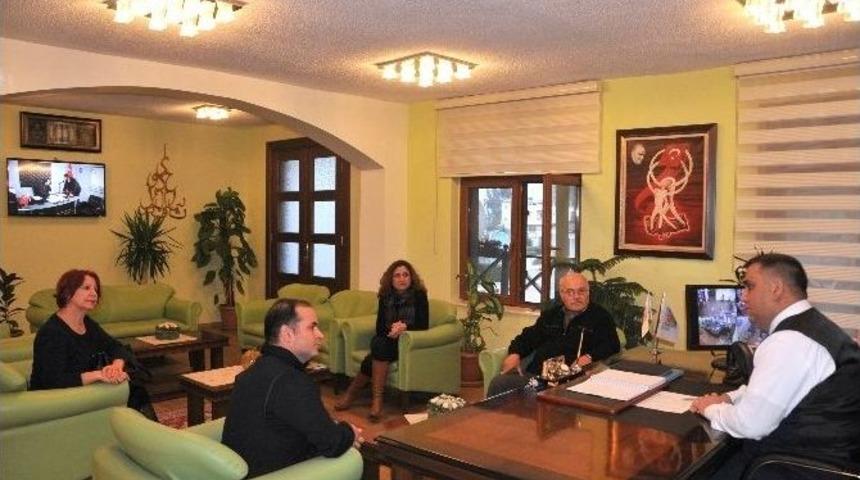 Ressamlar Derneği&rsquo;nden Başkan Can&rsquo;a Ziyaret