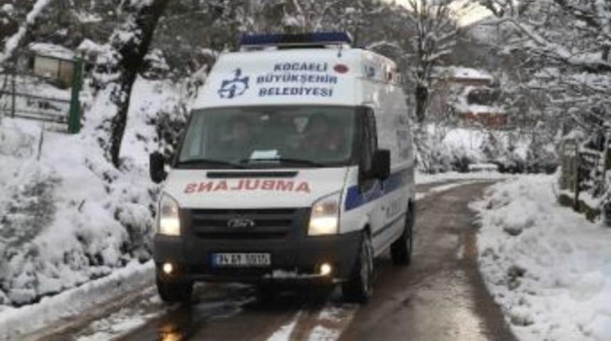 Hasta Nakil Ambulansları Engel Tanımadı