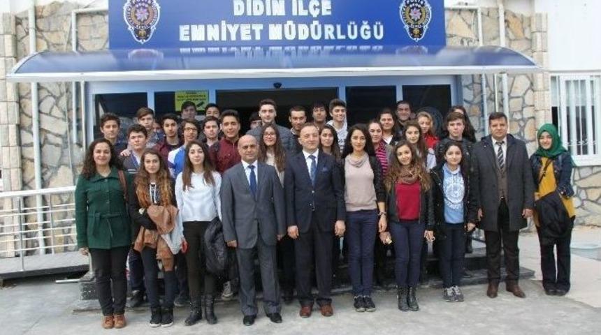 Geleceğin Polis Adaylarından İl&ccedil;e Emniyet M&uuml;d&uuml;rl&uuml;ğ&uuml;&rsquo;ne Ziyaret