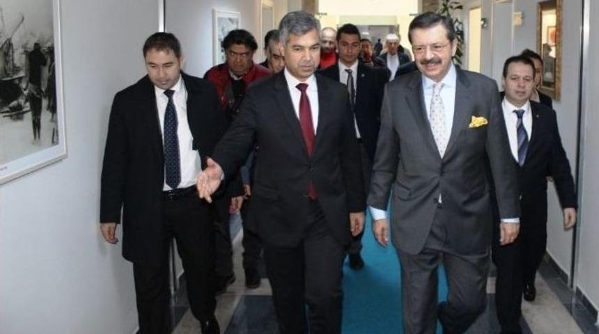 Tobb Başkanı Hisarcıklıoğlu &Ccedil;anakkale&rsquo;de