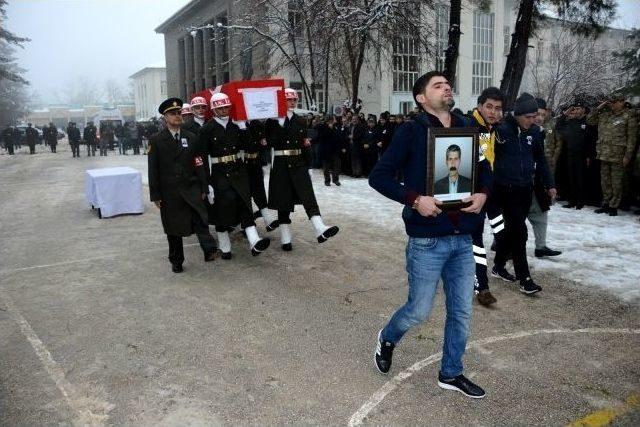 Şehit Köy Korucusu İçin Tören Düzenlendi