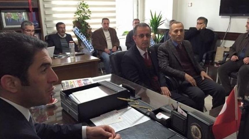 Eğitim-iş&rsquo;ten Chp&rsquo;ye Hayırlı Olsun Ziyareti