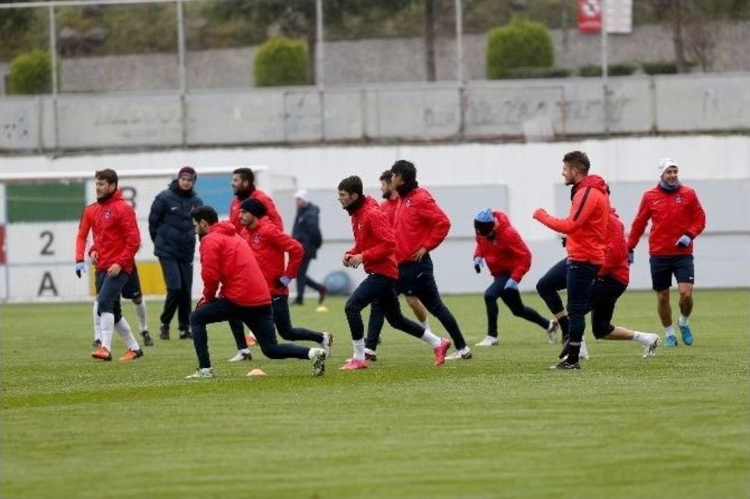 Trabzonspor, Adanaspor Ma&ccedil;ının Hazırlıklarını S&uuml;rd&uuml;rd&uuml;