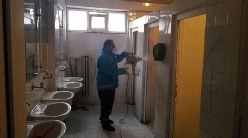 Antakya Belediyesi Ekipleri Okullarda