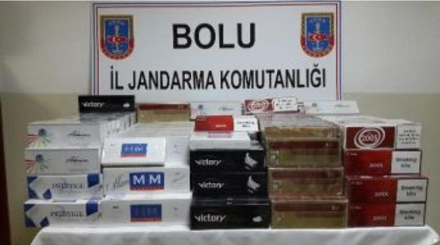 Bolu&rsquo;da Yolcu Otob&uuml;slerinden Ka&ccedil;ak Sigara &Ccedil;ıktı