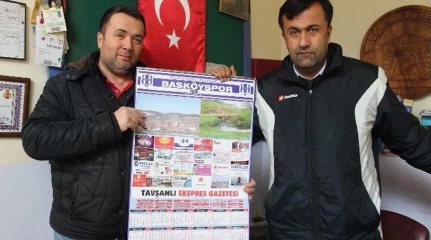 Başk&ouml;yspor Takvimleri Gurbet&ccedil;ilere Ulaştı