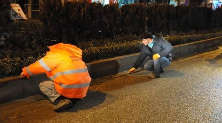 Boz&uuml;y&uuml;k&rsquo;te Altyapı &Ccedil;alışmalar Hız Kesmiyor