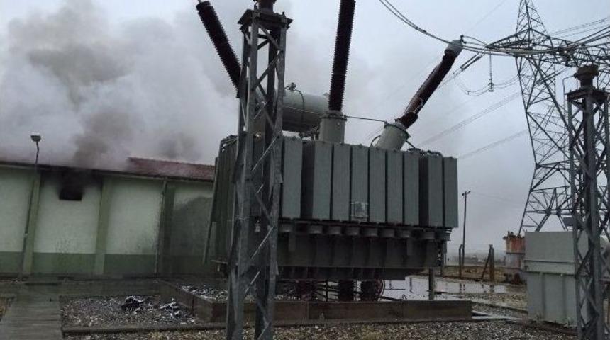 Aşırı T&uuml;ketim Nedeniyle Teiaş&rsquo;ın Ana Trafosu Yandı