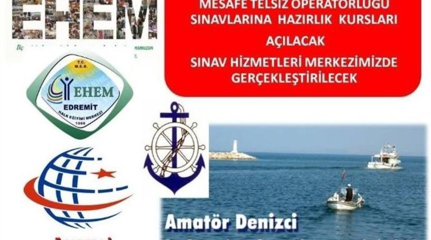 Amat&ouml;r Denizcilik Sınavlarına Hazırlık Kursları A&ccedil;ılacaktır