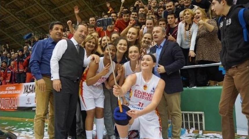 Edirne Belediyesi Edirnespor Kadın Basketbol Takımı Eurocup&rsquo;ta M&uuml;cadele Edecek