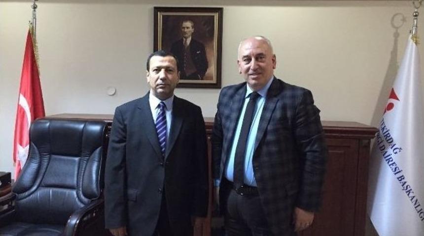 Lokantacılar Odası&rsquo;ndan Vergi Dairesi Başkanına Ziyaret