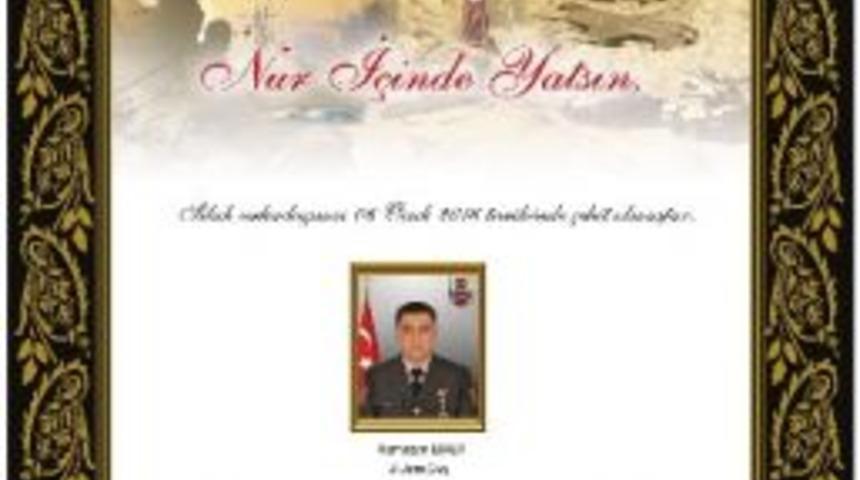 Genelkurmay Başkanı Orgeneral Akar&rsquo;dan Şehit Uzman &Ccedil;avuş İ&ccedil;in Taziye Mesajı